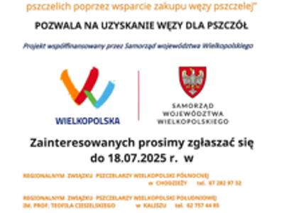 Program poprawy warunków fitosanitarnych rodzin pszczelich poprzez wsparcie zakupu węzy pszczelej