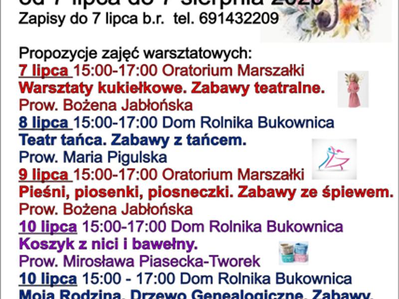 "Odrywaj Światy" - zaproszenie na cykl warsztatów artystyczna - praktycznych