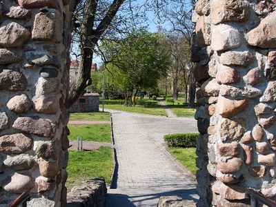 Fragment murów miejskich