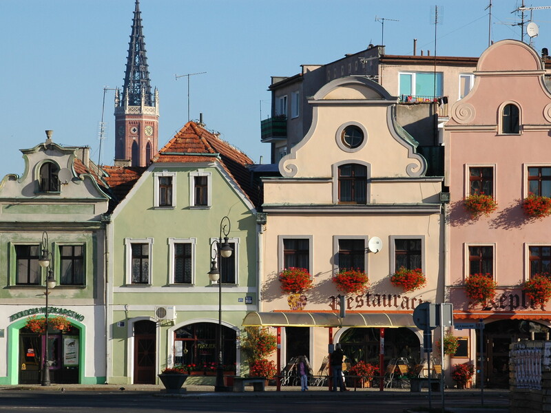 Kamieniczki w Żaganiu

