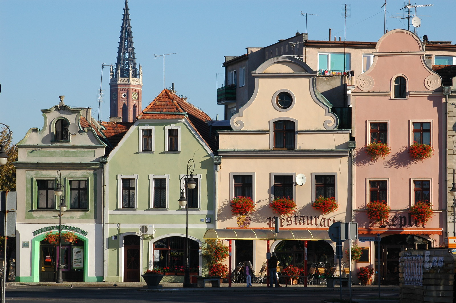 Kamieniczki w Żaganiu
