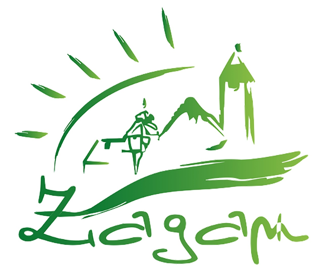 Zielone logo Urzędu Miasta w Żaganiu