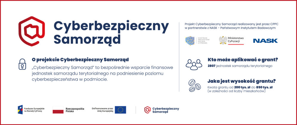 Banner Cyberbezpieczny Samorząd