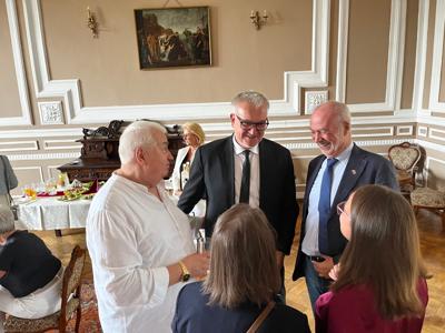 Spotkanie burmistrza z Ambasadorem Francji