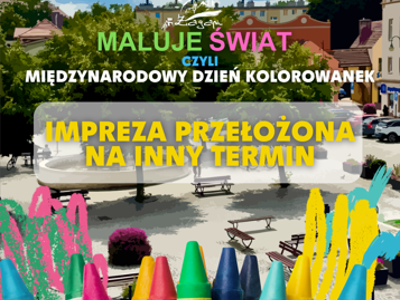 Plakat wydarzenia Żagań maluje świat