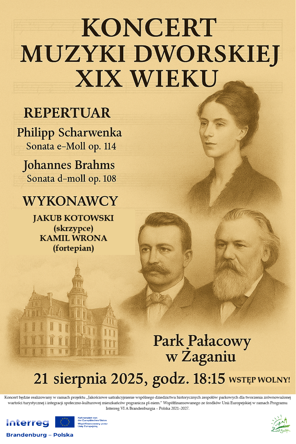 Plakat koncertu