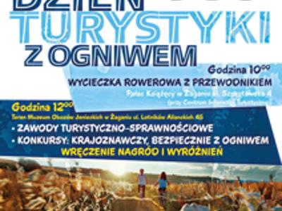 Plakat Dzień Turystyki z Ogniwemn start 27 września o godz. 10.00
