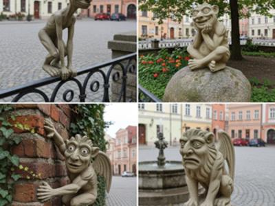 Wizualizacja figurek maszkarona