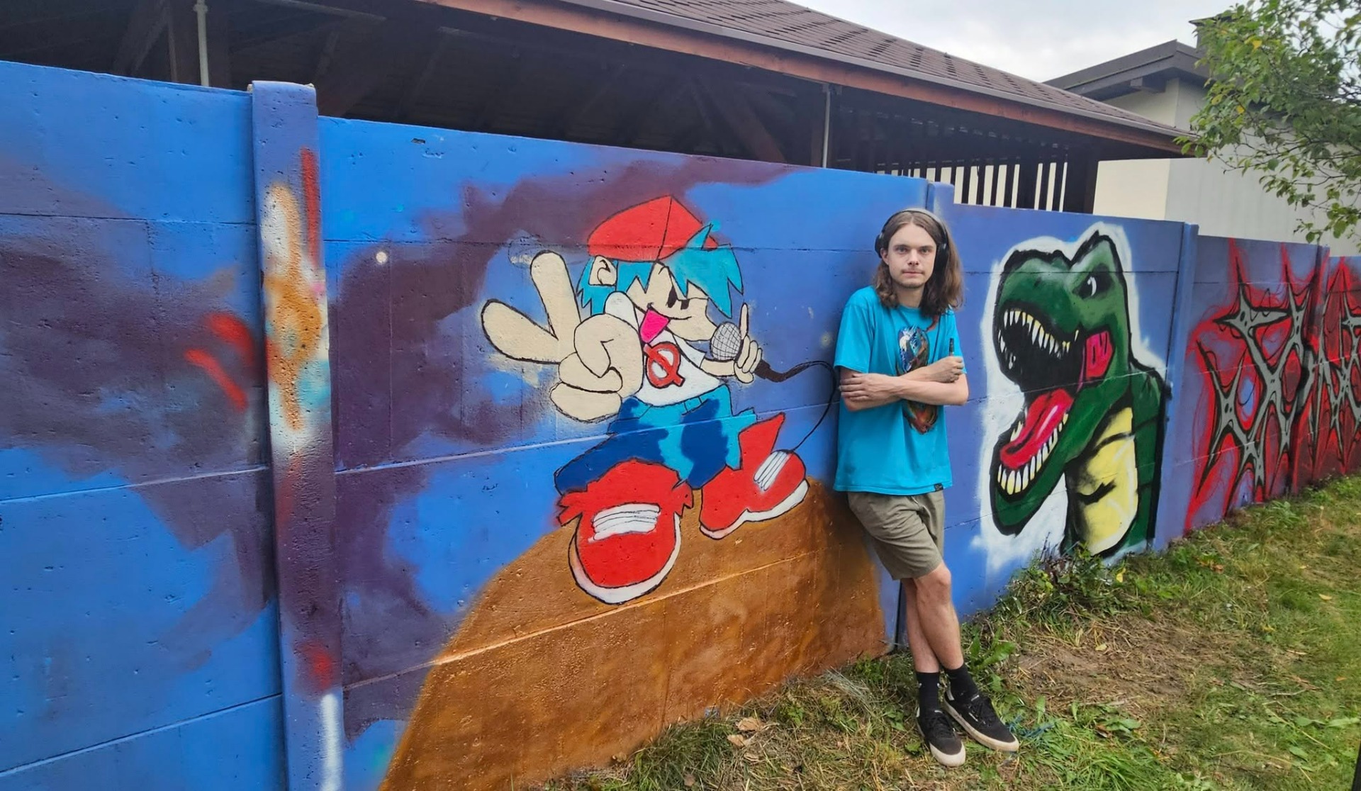 graffiti z autorem