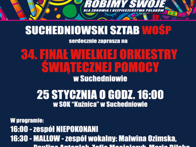 34. Finał Wielkiej Orkiestry Świątecznej Pomocy