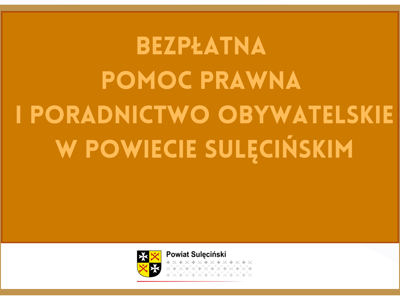Poradnictwo obywatelskie w Powiecie Sulęcińskim