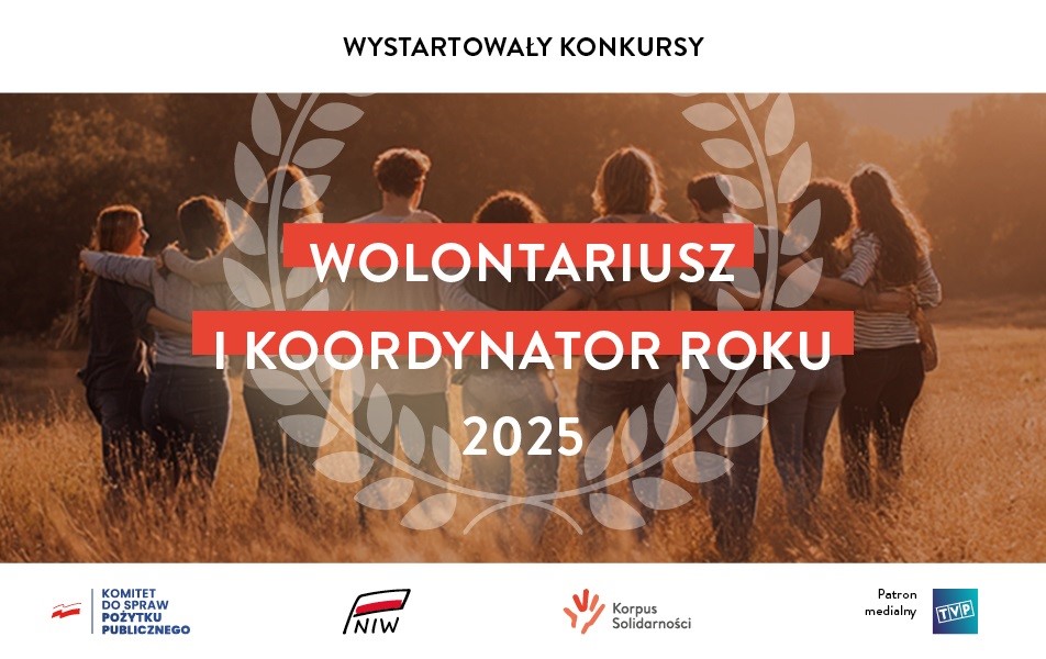 Wolontariusz i koordynator roku 2025