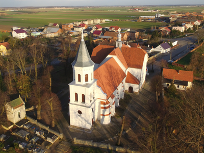 gm. Piaski - Kościół p.w. św. Marcina w Strzelcach Wielkich