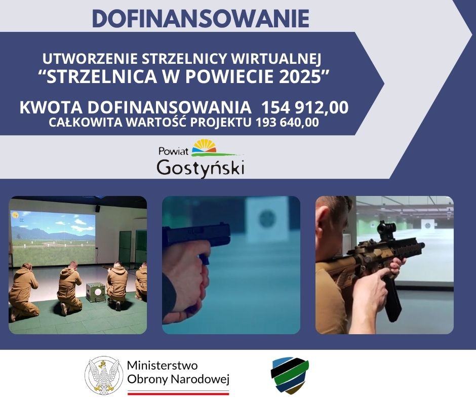 Dofinansowanie strzelnicy