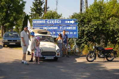 Wystawa traktorów - wystawcy i uczestnicy