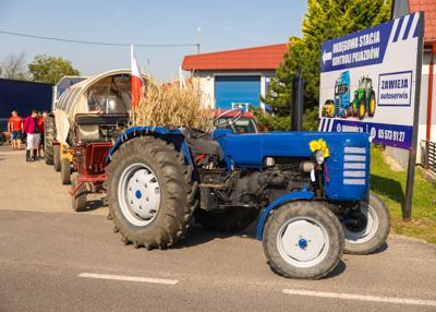 Wystawa traktorów - wystawcy i uczestnicy