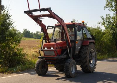 Traktor i kierowca