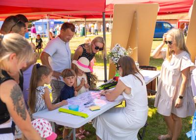 Stoisko MDP Krobia- rysujące dzieci
