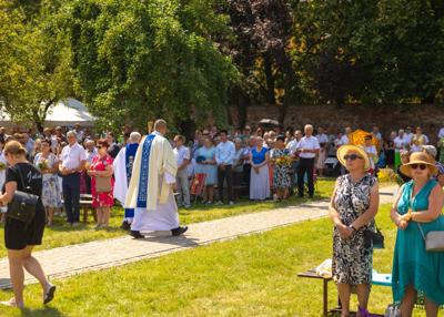 Uczestnicy - Msza Św. Plac Kultowy