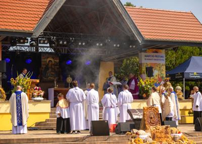 Uczestnicy - Msza Św. Plac Kultowy