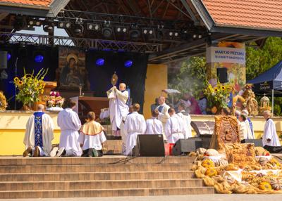 Uczestnicy - Msza Św. Plac Kultowy