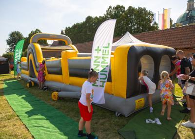 Zamek dmuchany - Mann+Hummel