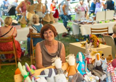 Stoisko rękodzielnicy