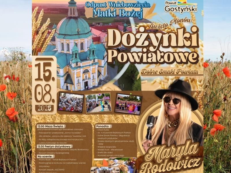 Plakat Dożynki 2025