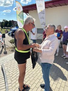 Zdjęcie przedstawia uczestników Wielkopolskiej Ofensywy Rowerowej