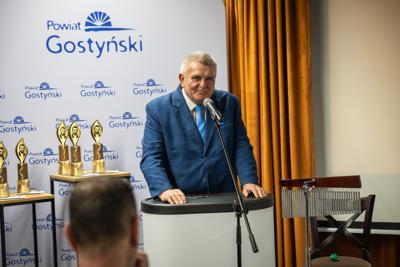 Gala Wolonatriusza - wystąpienie Przewodniczącego Rady Powiatu pana Grzegorza Marszałka
