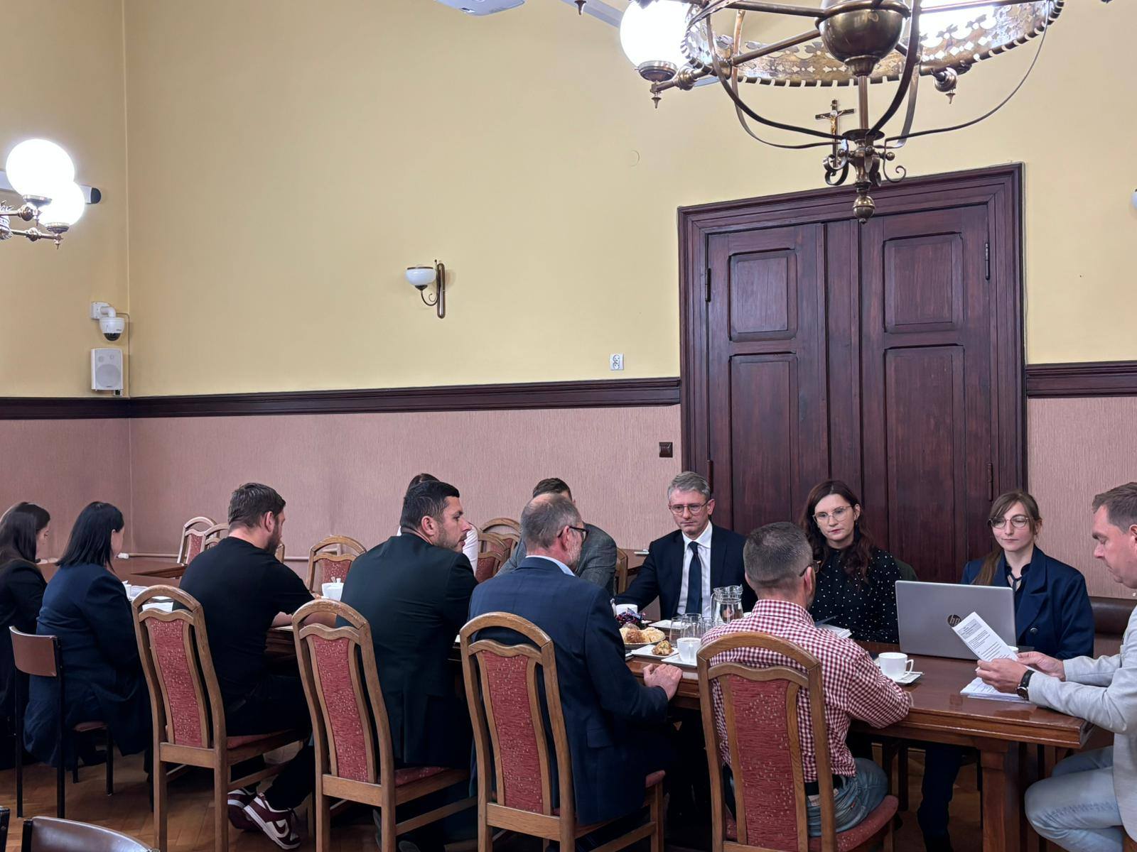 Zdjęcie przedstawia Walne Zgromadzenie Spółdzielni Energetycznej Powiatu Gostyńskiego