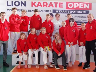 Drużyna TKKF TĘCZA na Lion Cup