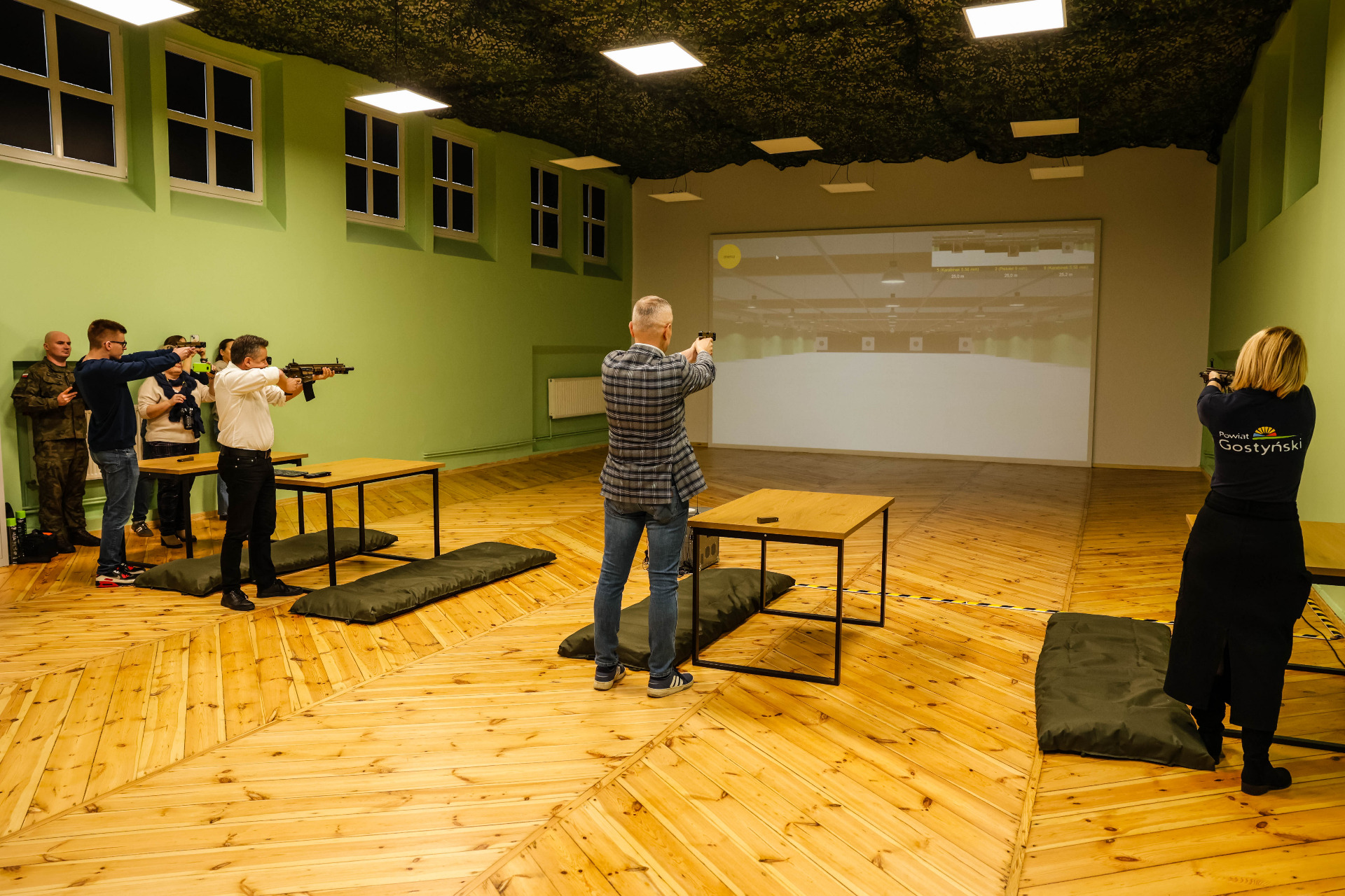 Zdjęcie przedstawia strzelnicę