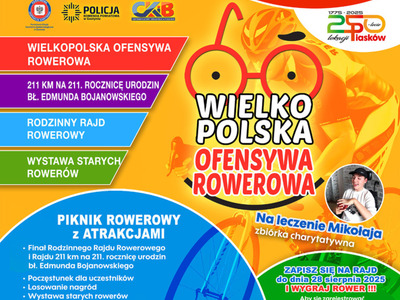 Plakat o Wielkiej Ofensywie Rowerowej