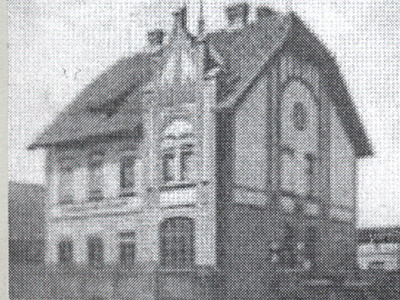 Historia Gminy Warlubie - budynek poczty