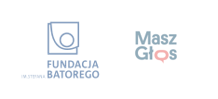 Logotyp Fundacja Batorego Masz Głos