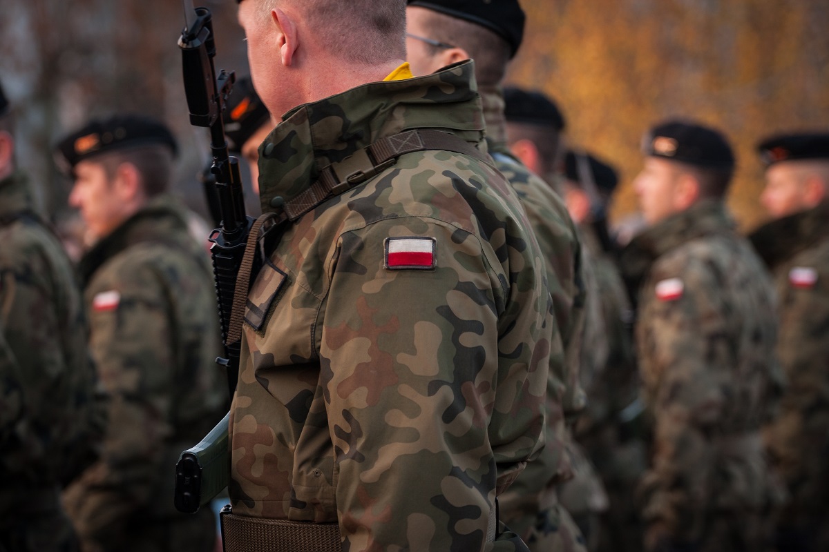 Zdjęcie przedstawia żołnierzy