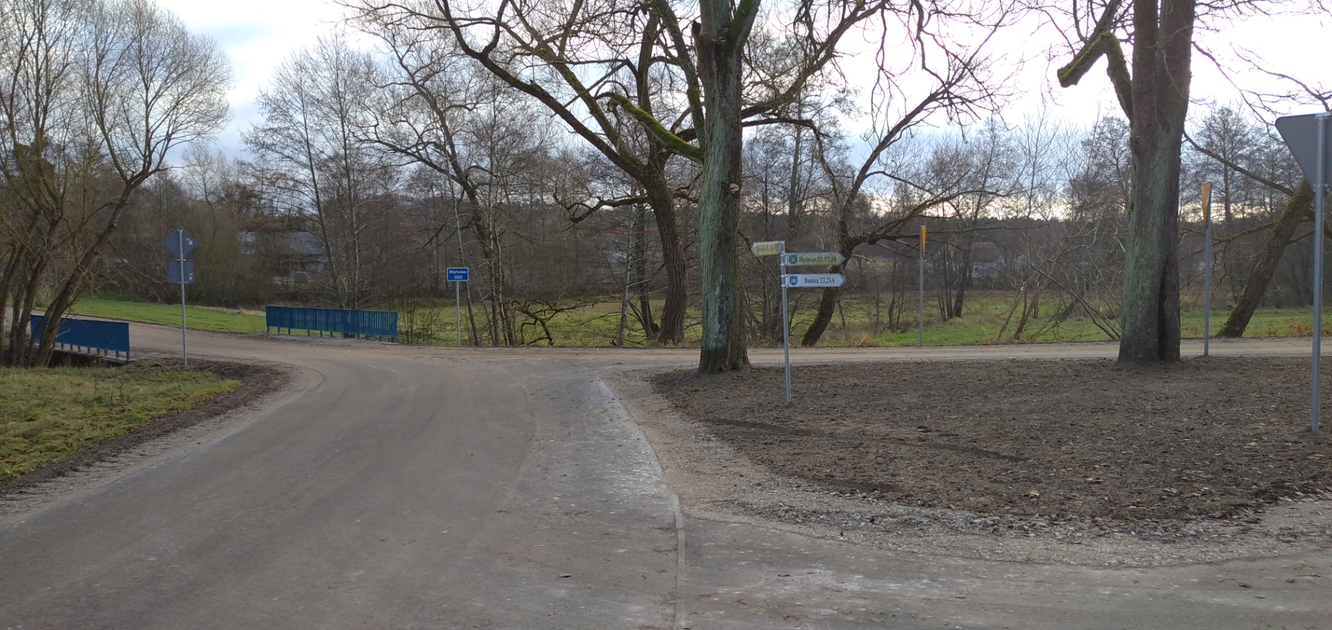 inwestycja „Budowa drogi gminnej w miejscowości Buśnia