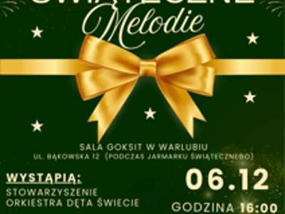 plakat Koncert "Wesołe Melodie"