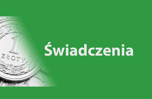KRUS napis Świadczenia