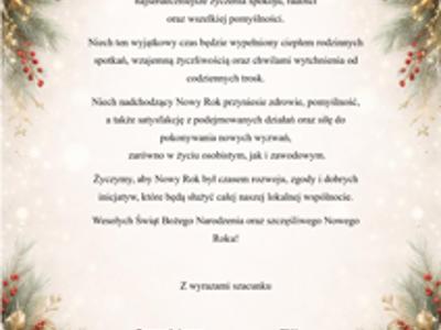 Życzenia Bożonarodzeniowe