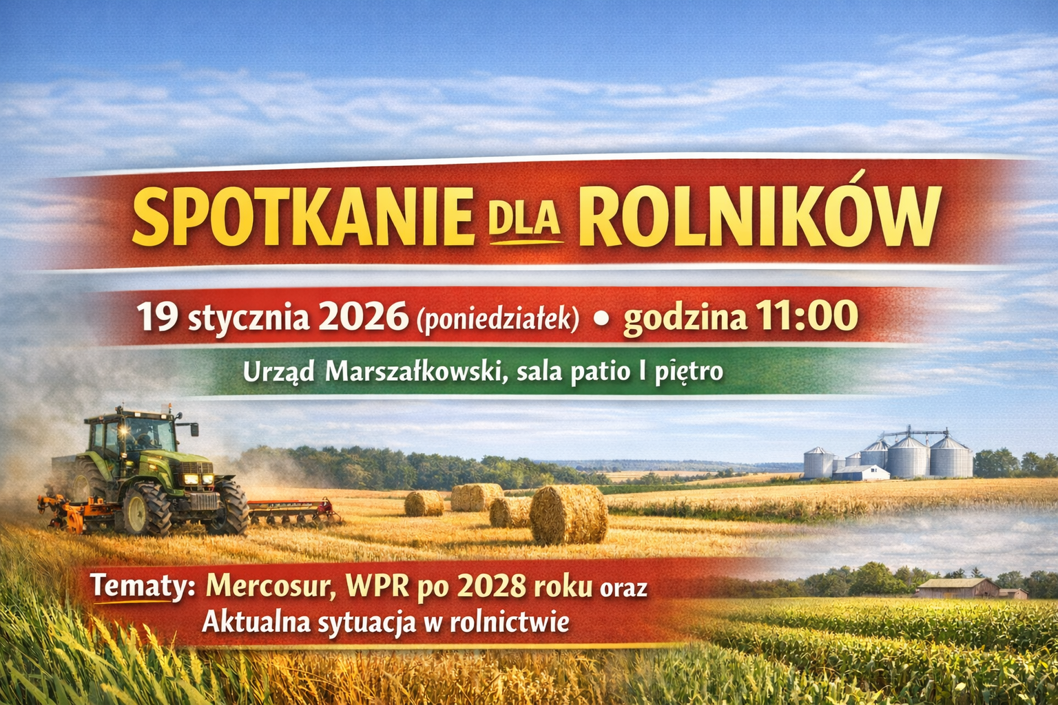 zaproszenie na spotkanie, miniatura pola