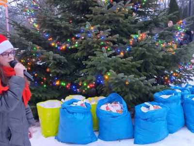 Mikołaj odwiedził Warlubie - 2021 rok, zdjęcie 5