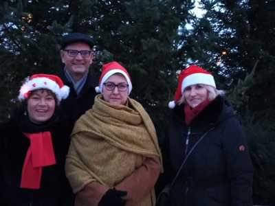 Mikołaj odwiedził Warlubie - 2021 rok, zdjęcie 4