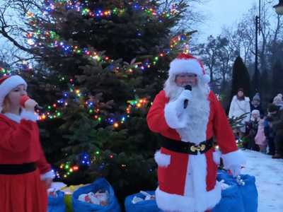 Mikołaj odwiedził Warlubie - 2021 rok, zdjęcie 3