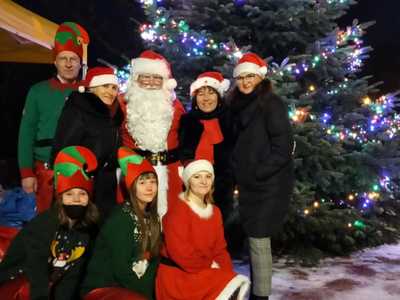 Mikołaj odwiedził Warlubie - 2021 rok, zdjęcie 2