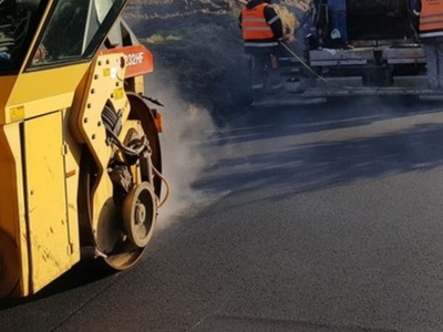 zdjęcie, realizacja inwestycji Przebudowa drogi gminnej w Bzowie - 1