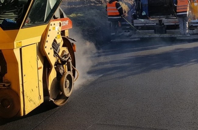 zdjęcie, realizacja inwestycji Przebudowa drogi gminnej w Bzowie - 1