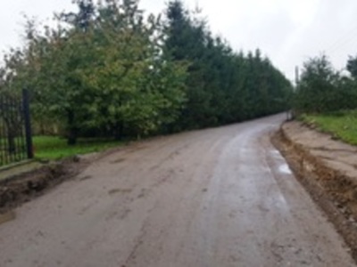 Budowa drogi gminnej w Kurzejewie