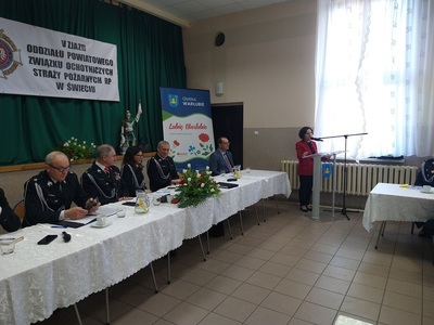 V Zjazd Oddziału Powiatowego Związku Ochotniczych Straży Pożarnych RP, przemowy